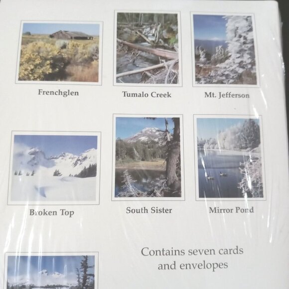 Central Oregon Blank Note Cards with Envelopes 7 Assorted Photo Cards Scenic New - Picture 3 of 5